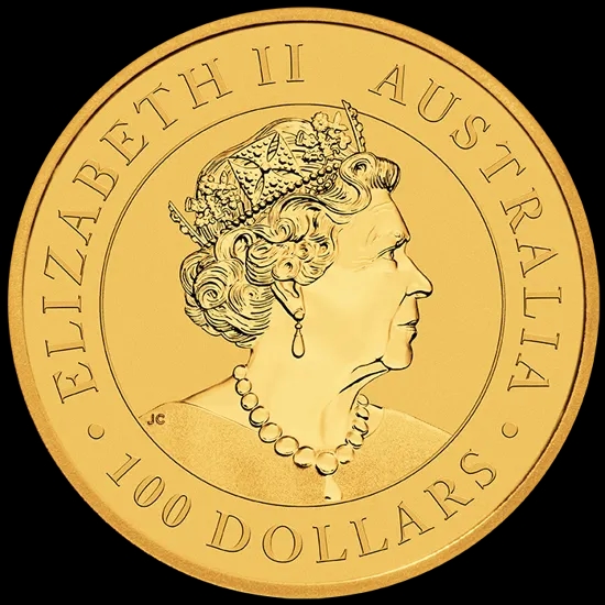 Australijski Kangur 1 uncja złota 2021 - Back