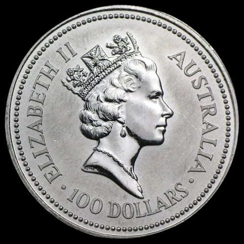 Koala 1 uncja platyny 1992 - Back