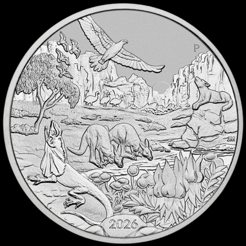 The Outback 1 uncja Platyny 2026 - Front